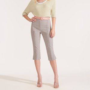 Veronica Beard Dhara Pedal-Pusher Pant - Size 4